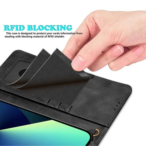 Wallet Phone Cases for Iphone 13 Pro / 13 Mini / 13 Pro Max,  PU Leather [Wrist - Picture 6 of 12